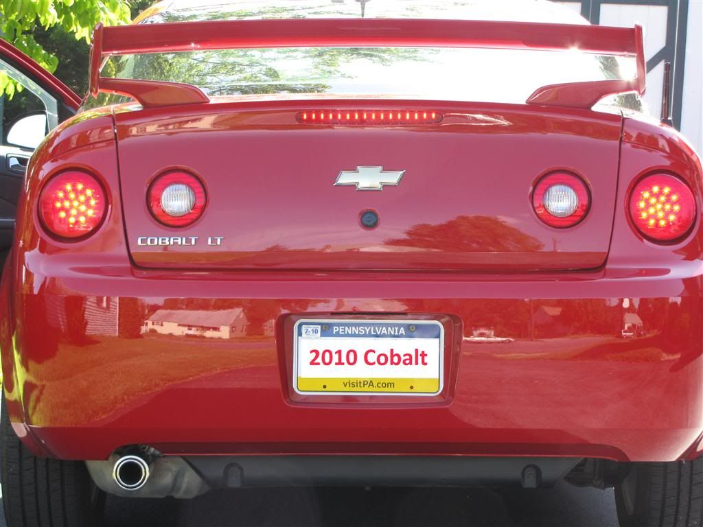 LED Tail Lights and LED 3rd Brake Light. Chevy Cobalt Forum Cobalt